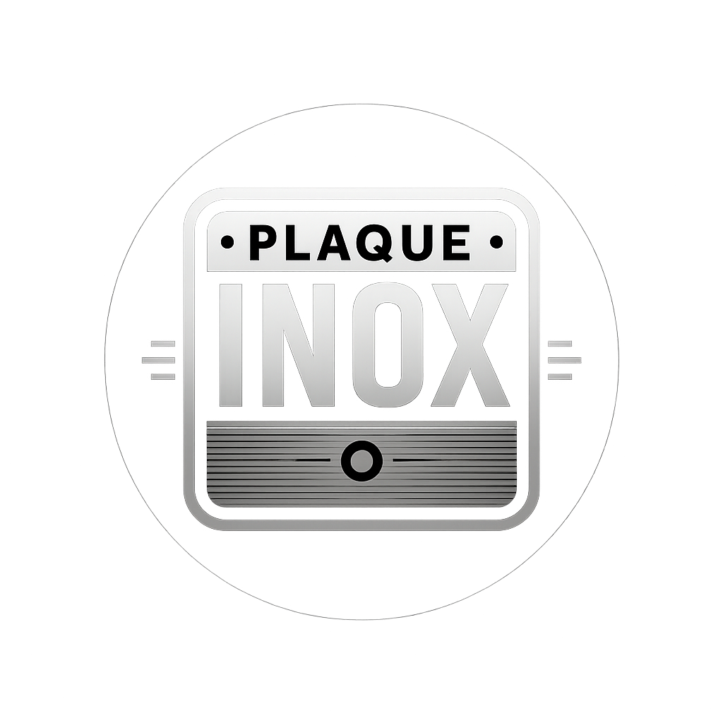 Logo Plaque Inox